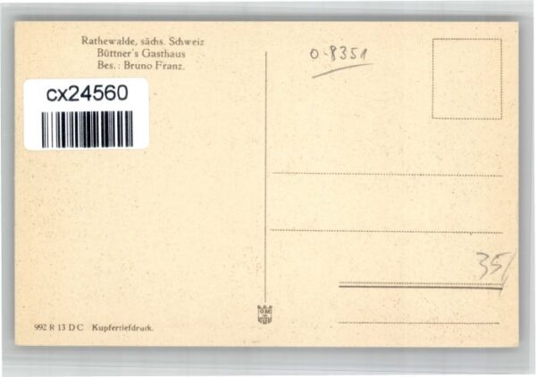 Rathewalde Gasthaus Buettner – Bild 2