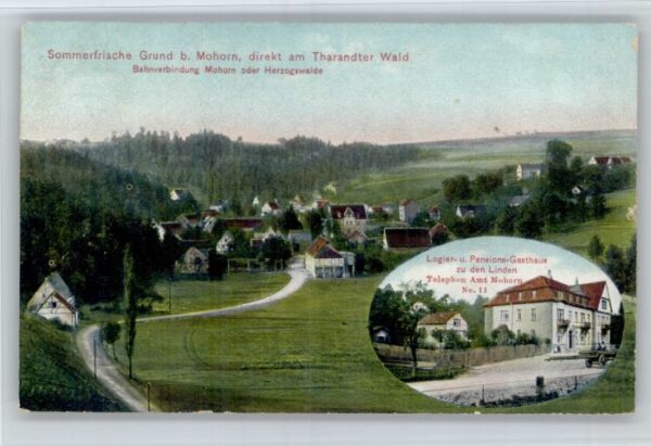 Mohorn Grund Gasthaus zu den Linden