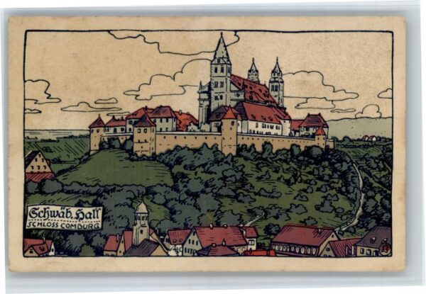 Schwaebisch Hall chloss Comburg