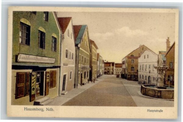 Hauzenberg Niederbayern Hauptstrasse
