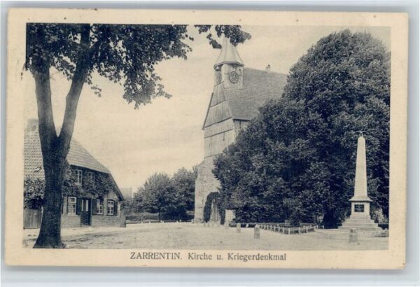 Zarrentin Kirche Kriegerdenkmal