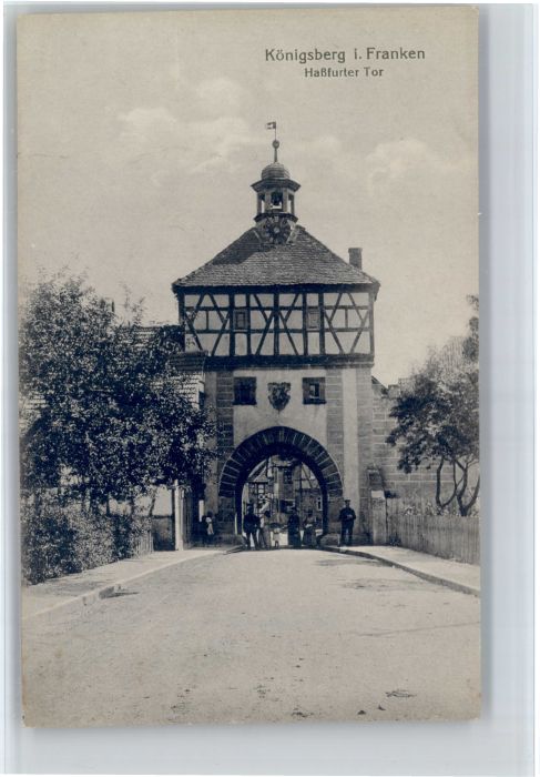 Koenigsberg Bayern Hassfurter Tor