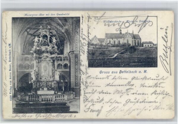 Dettelbach Muttergottes Altar Gnadenbild
