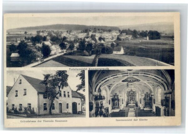 Konnersreuth Oberpfalz Geburtshaus Theresia Neumann Kirche