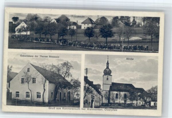 Konnersreuth Oberpfalz Geburtshaus Theresia Neumann Kirche