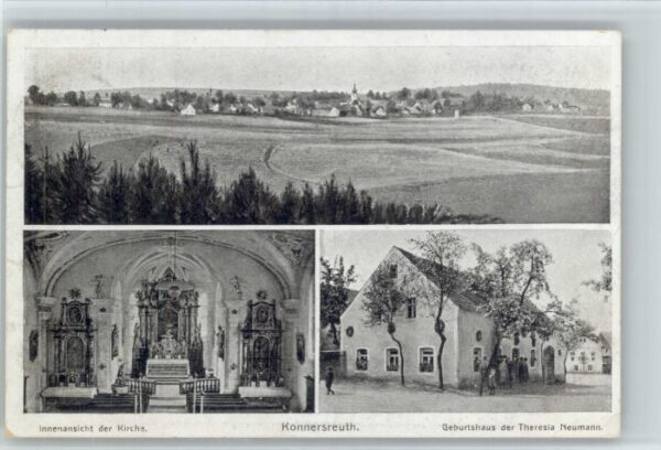 Konnersreuth Oberpfalz Geburtshaus Theresia Neumann Kirche