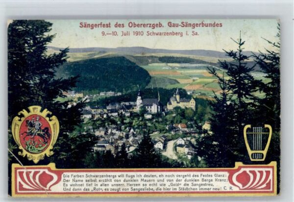 Schwarzenberg Erzgebirge Schwarzenberg Saengerfest
