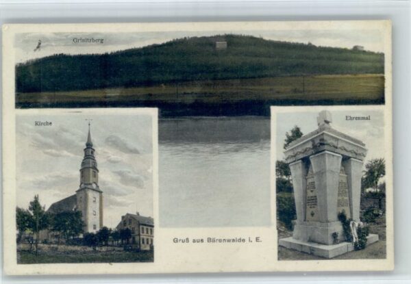 Baerenwalde irche Grinitzberg Ehrenmal