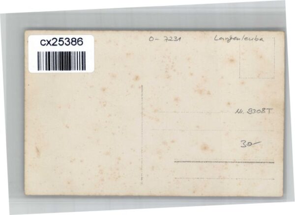 Langenleuba-Niederhain [handschriftlich] – Bild 2