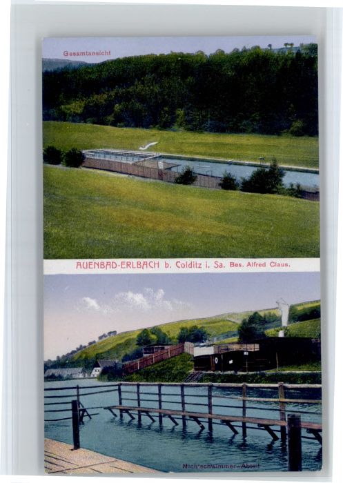 Erlbach Zschadrass Auenbad