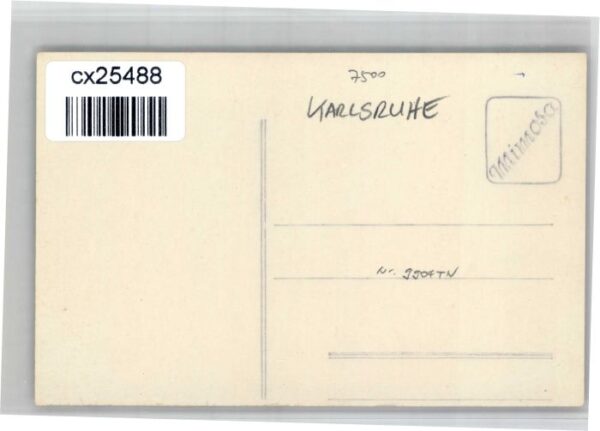 Karlsruhe [handschriftlich] – Bild 2