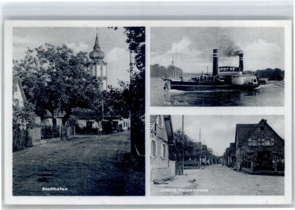 Stollhofen Dampfer