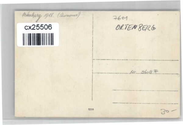 Ortenberg Baden [handschriftlich] – Bild 2