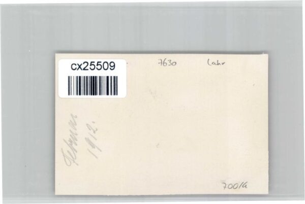 Lahr Schwarzwald Lahr [handschriftlich] – Bild 2