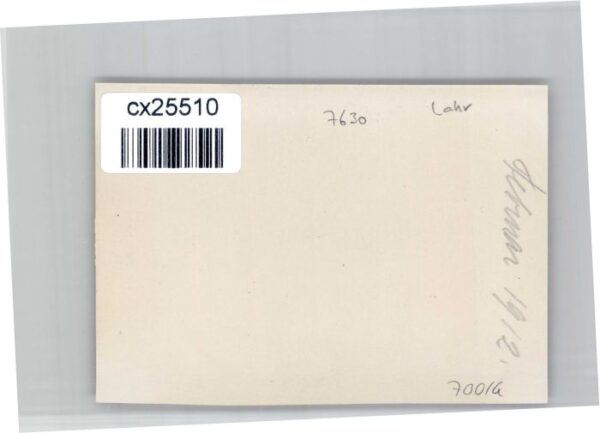 Lahr Schwarzwald Lahr [handschriftlich] – Bild 2