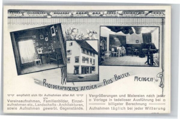 Mengen Wuerttemberg otografisches Atelier Pius Bolter