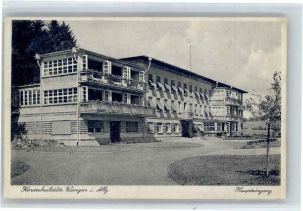Wangen Allgaeu inderheilstaette Haupteingang x