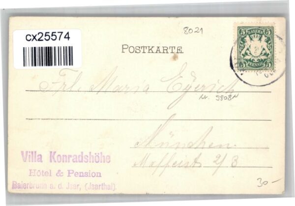 Baierbrunn Hotel Pension Villa Konradshoehe – Bild 2