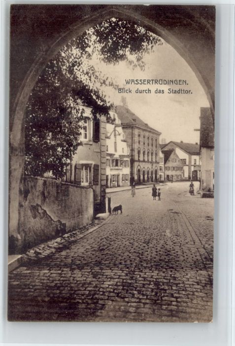 Wassertruedingen tadttor