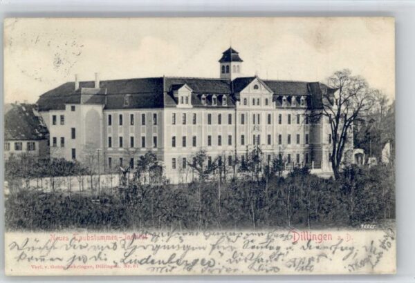 Dillingen Donau Taubstummen Institut