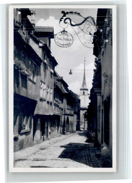 Ochsenfurt [Foto Klose] Metzgerei Franz Froehlich