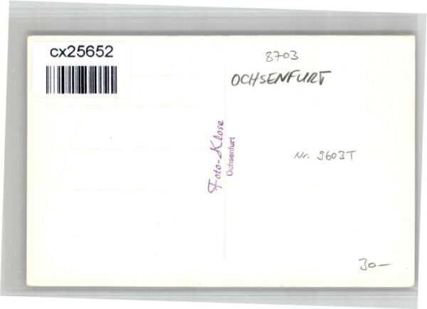 Ochsenfurt [Foto Klose] Metzgerei Franz Froehlich – Bild 2