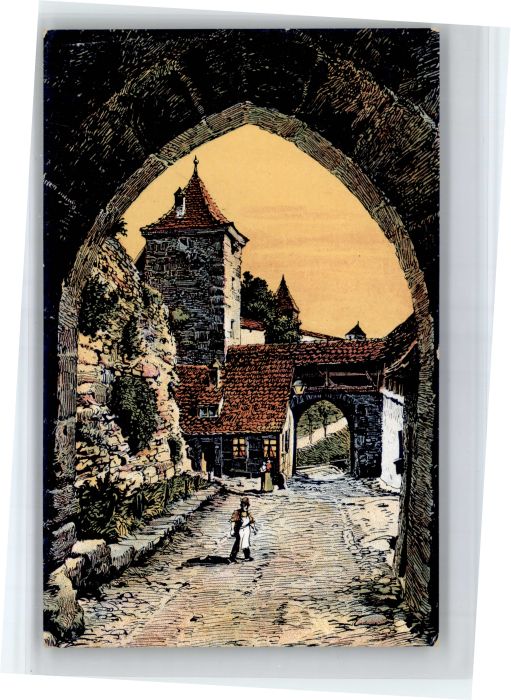 Rothenburg Tauber Rothenburg [Verlag] Koboldzellertor