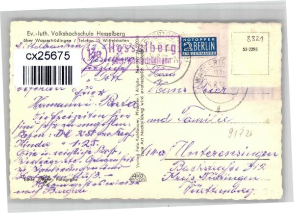Hesselberg Gunzenhausen Volkshochschule – Bild 2