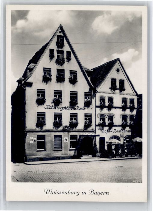 Weissenburg Bayern Weissenburg Hotel zur goldenen Rose