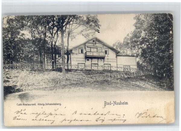 Bad Nauheim Cafe Restaurant Koenig Johannisberg