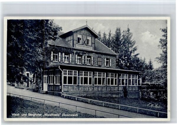 Bad Sobernheim Berghotel Waldfriede