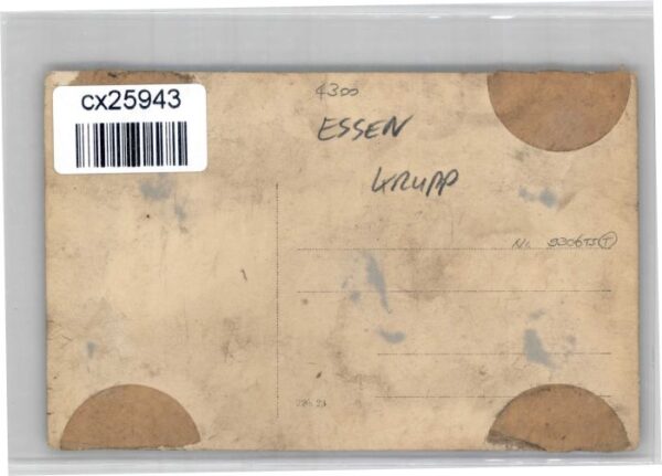 Essen Ruhr Essen [handschriftlich] Krupp Gefallene – Bild 2