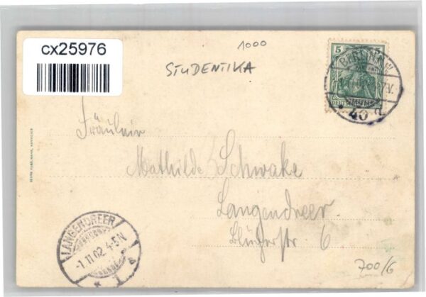 Berlin Postschule Engel Wappen – Bild 2