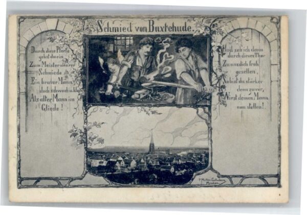 Buxtehude Schmied Kuenstler P. Mueller Callnberg x