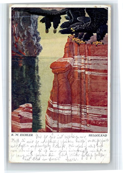 Helgoland Kuenstler R. M. Eichler