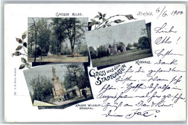 Krefeld Kaiser Wilhelm Denkmal