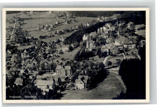 Braunlage Fliegeraufnahme