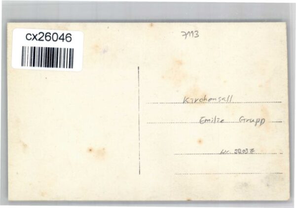Kirchensall [handschriftlich] – Bild 2