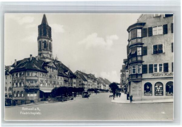 Rottweil Neckar Rottweil Friedrichsplatz