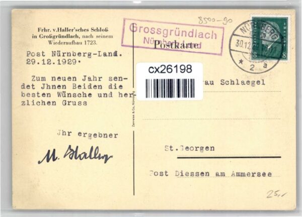 Nuernberg uenstler A. Leibinger x – Bild 2