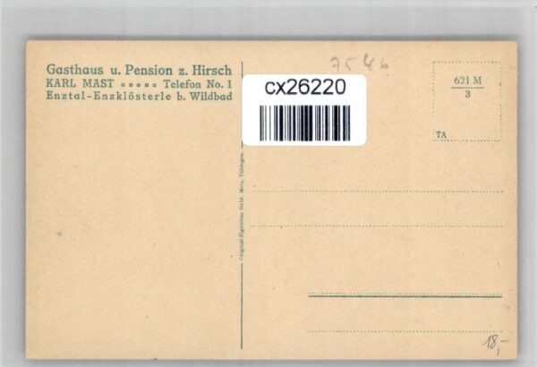 Enzkloesterle asthaus Pension Hirsch – Bild 2