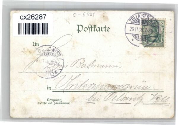 Paulinzella Kloster Ruine – Bild 2