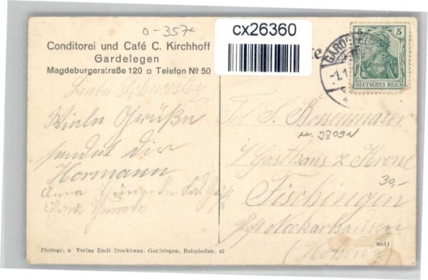 Gardelegen Conditorei Cafe Kirchhoff – Bild 2