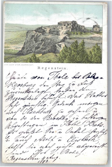 Regenstein Sachsen