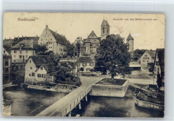 Riedlingen Wuerttemberg uehlvorstadt Bruecke x