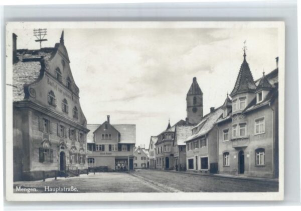 Mengen Wuerttemberg Mengen Hauptstrasse