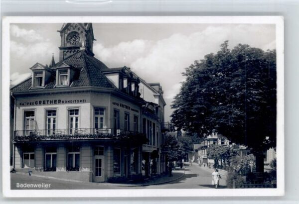 Badenweiler Kaffee Grether Konditorei