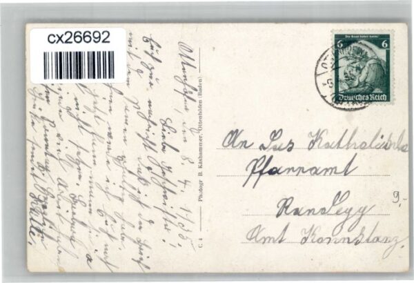 Ottenhoefen Schwarzwald Ottenhoefen Hans Sachs Schule Wirtschaft zum Waldhorn – Bild 2