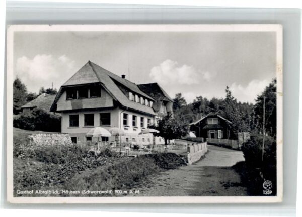 Haeusern Schwarzwald asthof Albtalblick