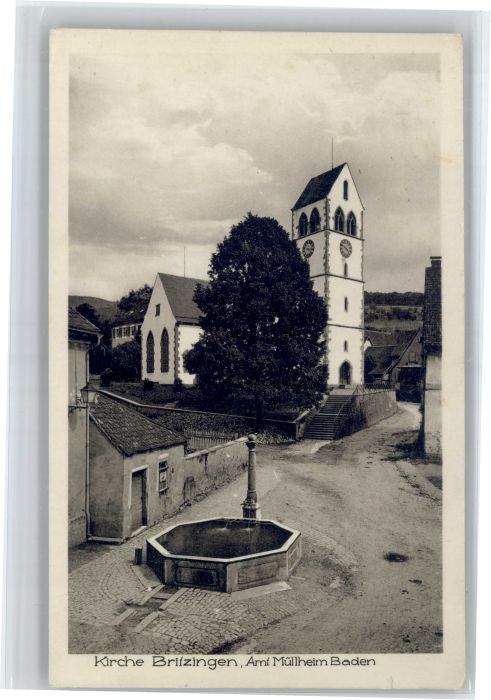Britzingen Kirche Brunnen